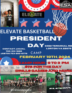 Presidents Day Basketball Day Camp 9:00-3:00pm